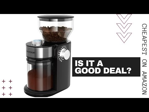 SHARDOR ELECTRIC COFFEE BURR GRINDER UNBOXING AND REVIEW – Cheapest Burr Grinder On Amazon