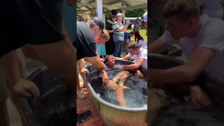 DEMONS 👿 👿 MANIFEST during water baptism!! – REACTION #jesus #bible #demons #christianity