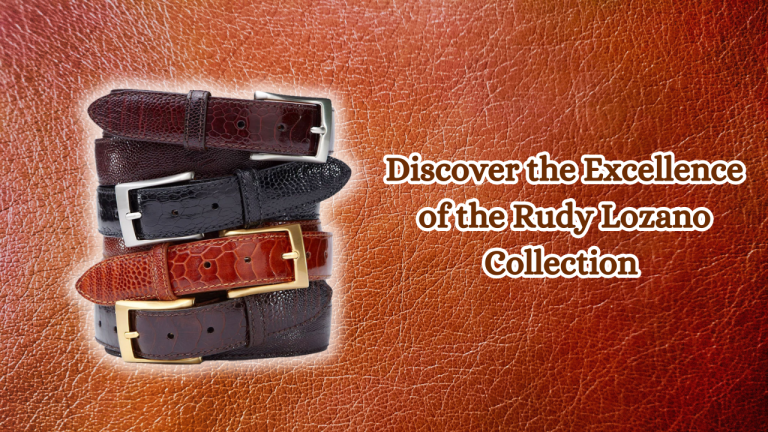 Discover the Excellence of the Rudy Lozano Collection at Black Hills Leather