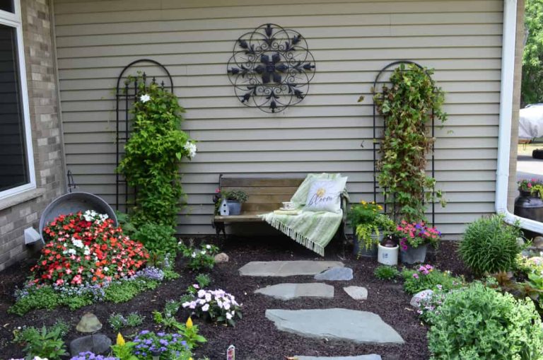 Growing a Front Yard Flower Garden (Tips & Ideas)