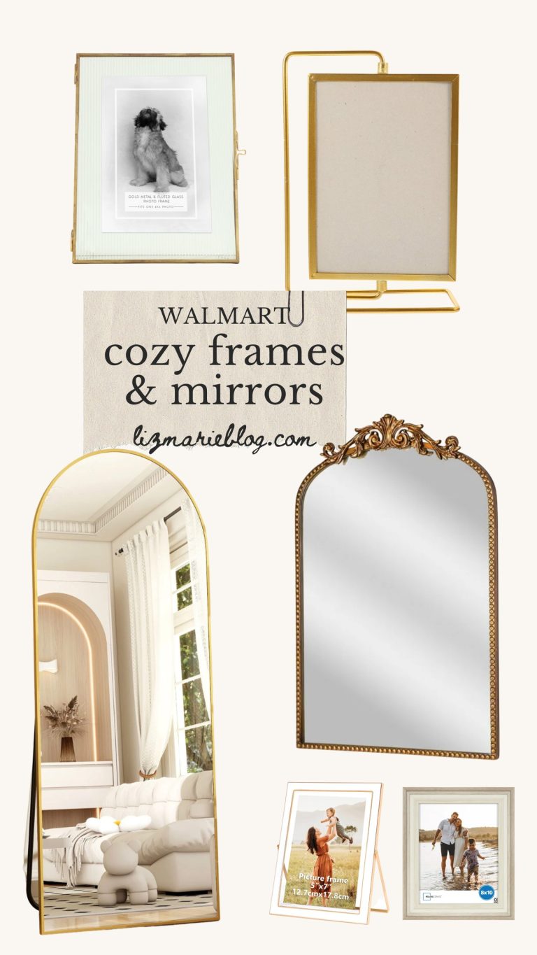 Create a Cozy Home: Frames & Mirrors from Walmart