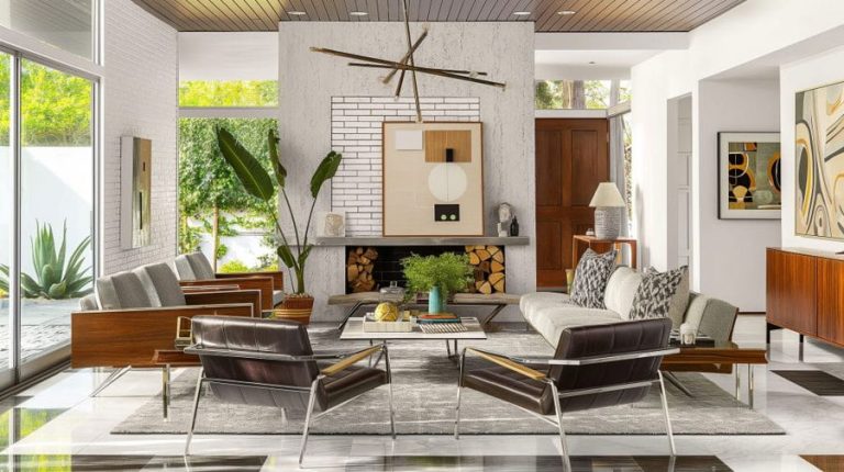 Vintage Modern Interior Design Ideas: Blending Timeless Charm with Contemporary Style