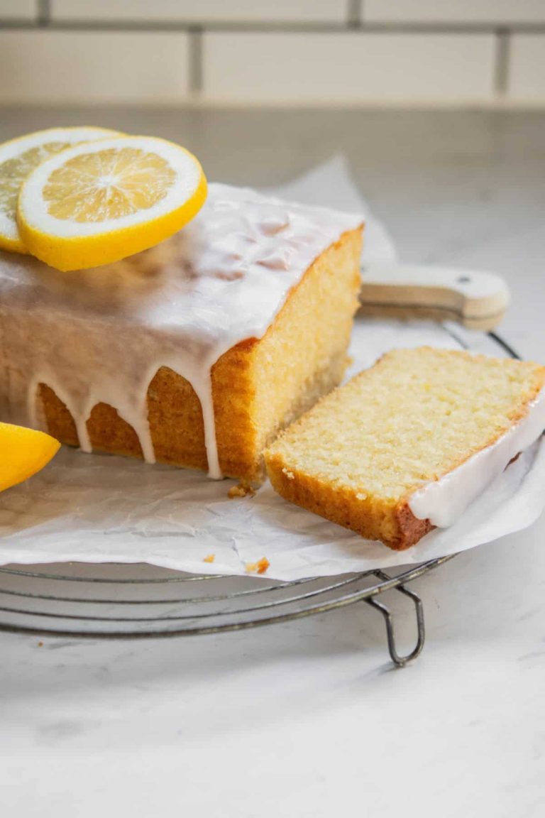 Sourdough Lemon Loaf – Light and tender!