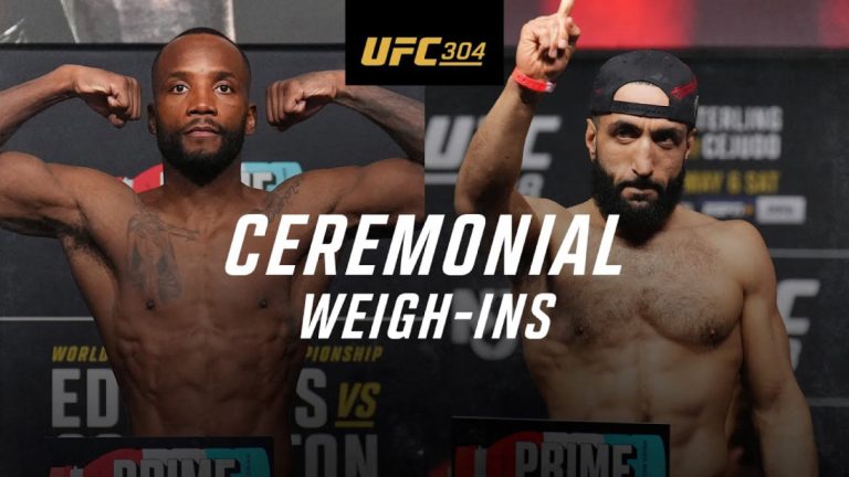 UFC 304: Edwards vs. Muhammad 2 Ceremonial Weigh-In Video