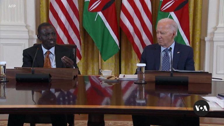 US elevates security relationship with Kenya at state visit | VOANews Mushenee