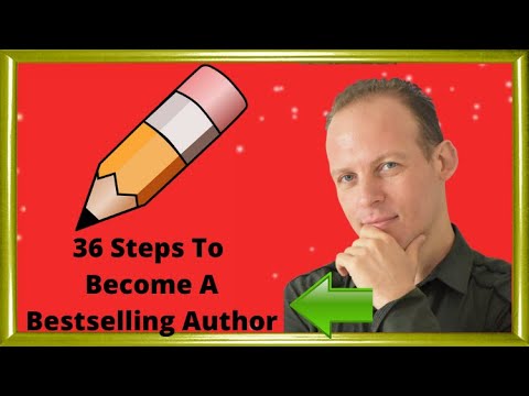 36 steps: how to become an Amazon bestselling author – how to write a book, sell books & make money