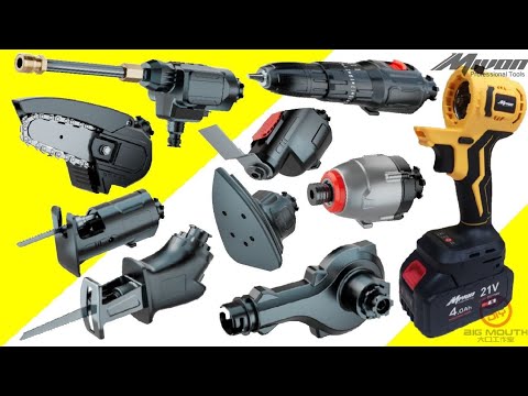 8 in 1 Amazing Mivon Multi-tool Drill Attachments!!!!