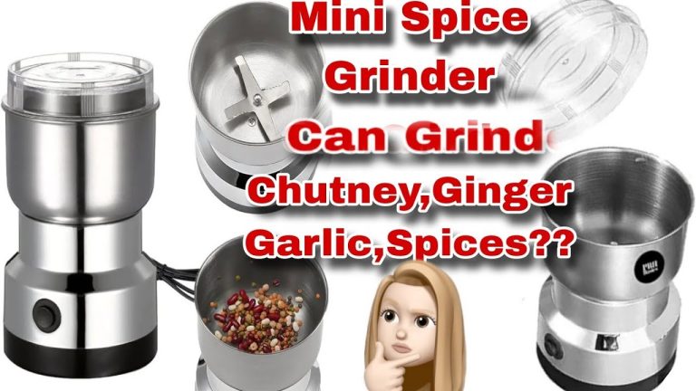 Amazon Mini Spice Grinder|How to Use Mini Spice Grinder Mixer|Nima Spice Grinder|Your Quires Answers