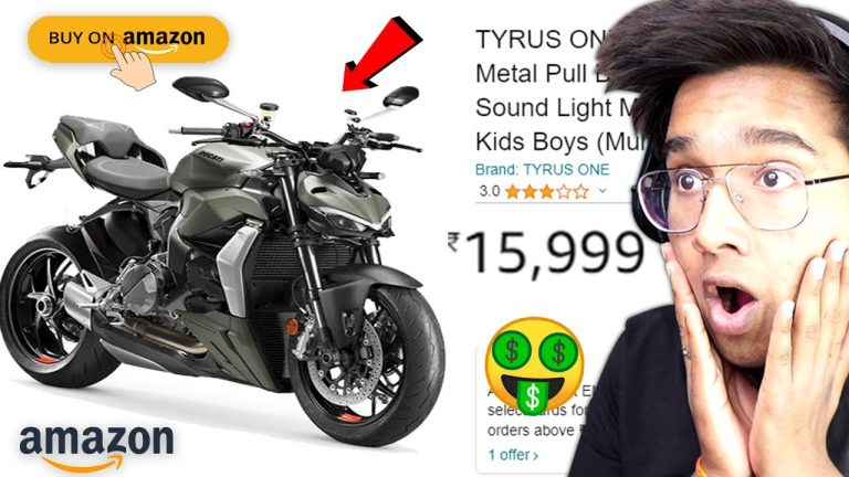 I BOUGHT THIS EXPENSIVE DUCATI SUPERBIKE FROM AMAZON😱