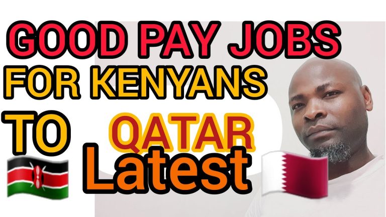 GOOD SALARY JOBS FOR KENYANS TO QATAR # FORBES GLOBAL AGENCY KENYA HIRING Mushenee