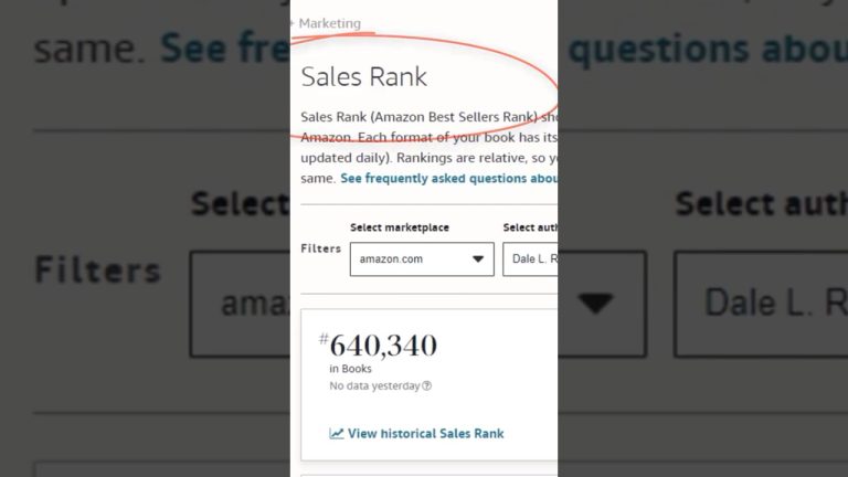 Here's how you can easily track your book's rank for Amazon KDP