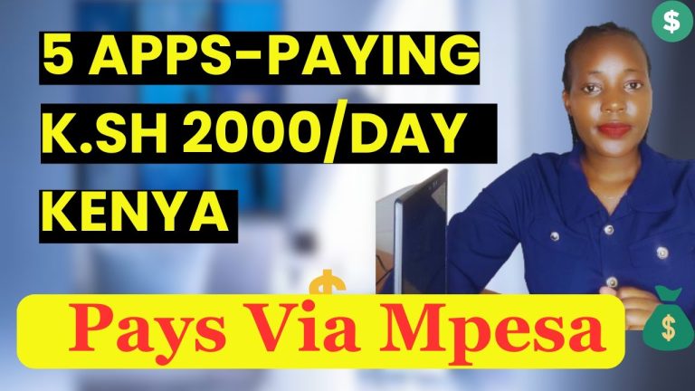 5 APPS THAT PAY YOU REAL MONEY KENYA Mushenee