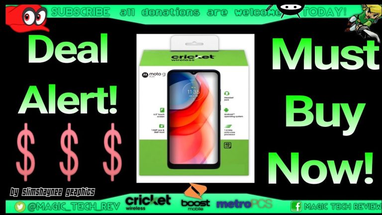 DEAL Alert Cricket Wireless Moto G Play @Walmart Must Buy Review