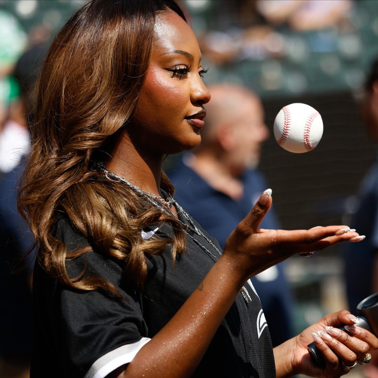 Tems Throws Ceremonial First Pitch at White Sox Game—Watch the Moment