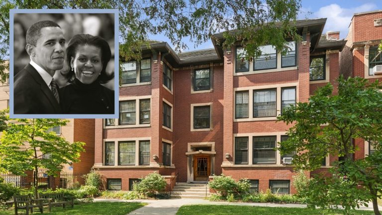 The Obamas’ Former Hyde Park Condo Lists For $550K