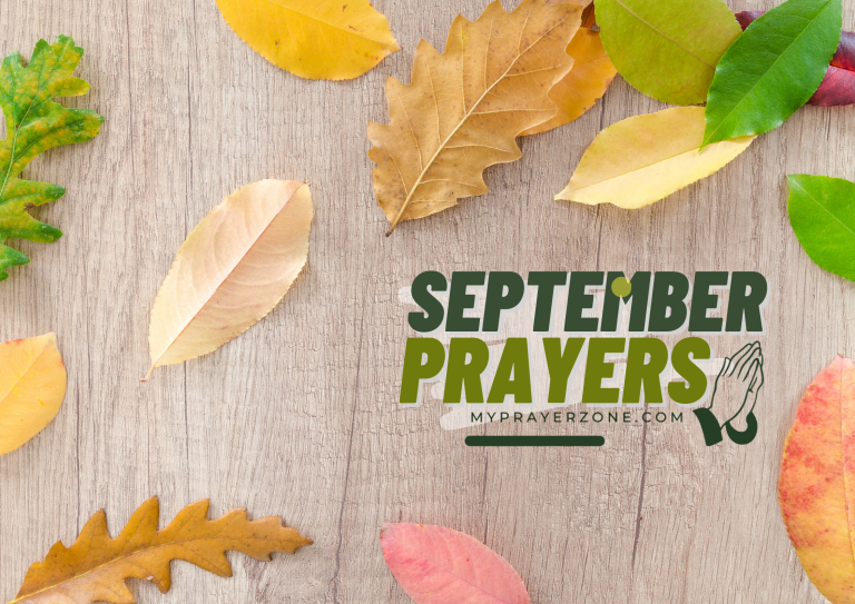 NEW MONTH PRAYER FOR SEPTEMBER 2024