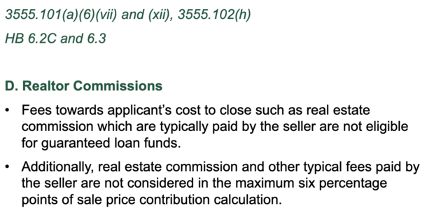 Can Real Estate Commissions Be Financed via the Mortgage?