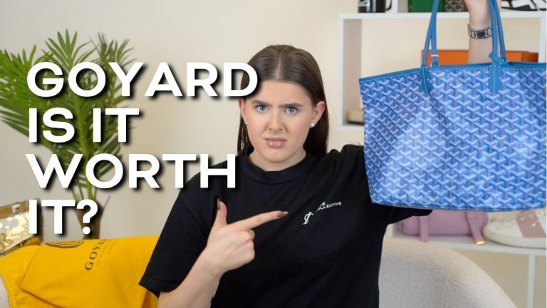 Is the Goyard Tote Worth the Money?