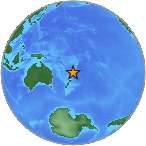 Light earthquake 4.2 mag, Kermadec Islands, New Zealand