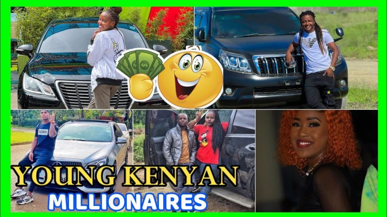 YOUNG KENYAN MILLIONAIRES,RICH AND FAMOUS,UNDER 30 YEARS! Mushenee