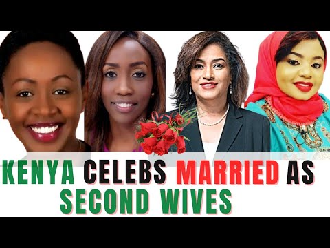 10 Cute Kenyan Celebrities Married As Second Wives 💕 This Year Mushenee