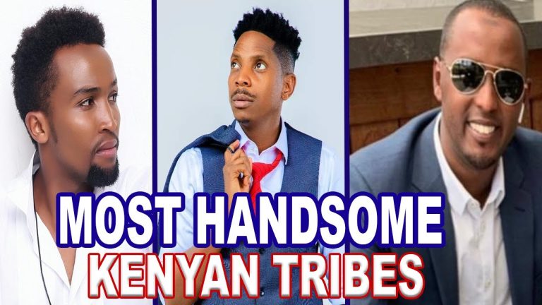 10 Kenyan Tribes with the Most Handsome and Caring Men Mushenee