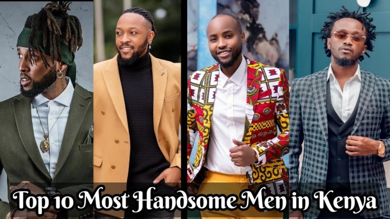 Top 10 Most Handsome Men in Kenya . bahati dj mo otile brown Mushenee