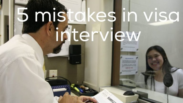 Top 5 mistakes at Visa interviews | part 2 Mushenee