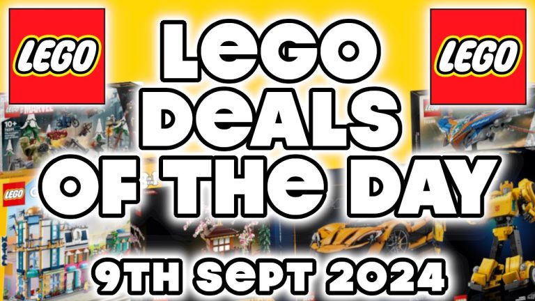 LEGO – DEALS OF THE DAY – AMAZON – ASDA – ZAVVI – COSTCO & GAME – 9TH SEPT 2024