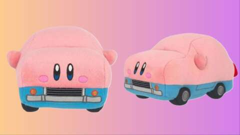 Kirby Car Mouth Plush Restocked And 50% Off At Amazon