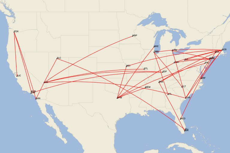 Spirit Airlines cuts 32 routes in latest network shake-up